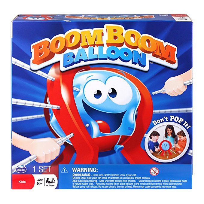 Spin Master Games Boom Boom Balloon Board Game Shopee Singapore