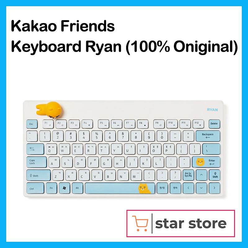 [Kakao Wireless Keyboard Ryan. /korea Accessories