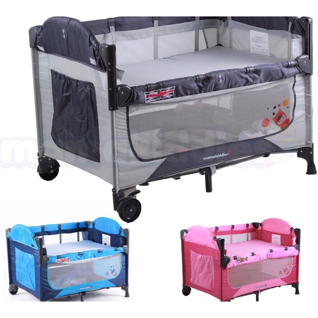 playpen with side zipper