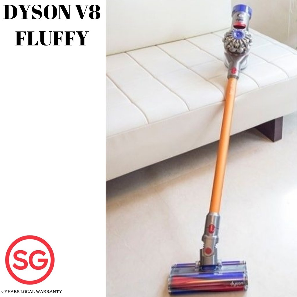 Dyson V8 Fluffy 2 Years Local Warranty Shopee Singapore