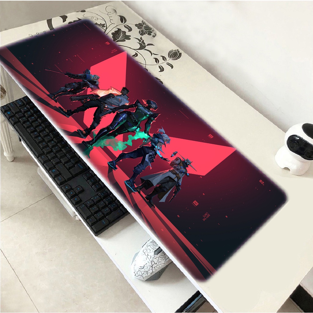 Anime Valorant Mouse pad Cool Gamer Speed Mice decoration 900x400