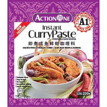 A1 Salted Fish Curry Paste 鹹魚咖喱醬料 Shopee Singapore