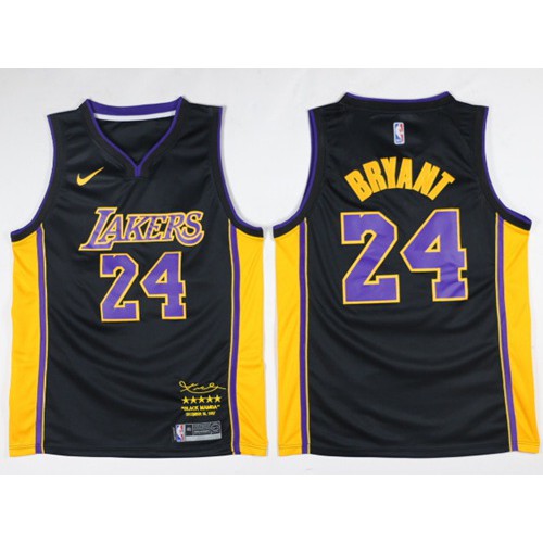 lakers black and purple jersey