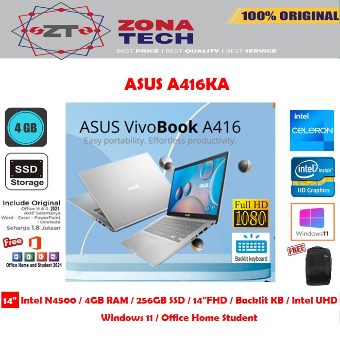 LAPTOP ASUS A416KA