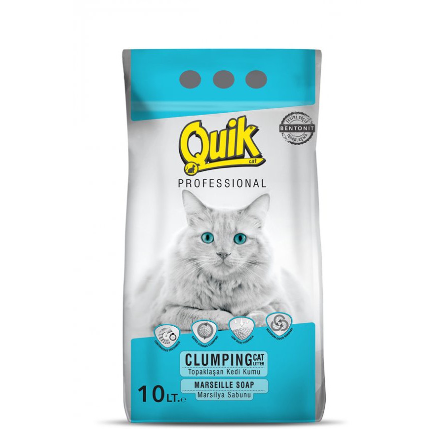 Quik Professional Bentonite Cat Litter 10l Shopee Singapore