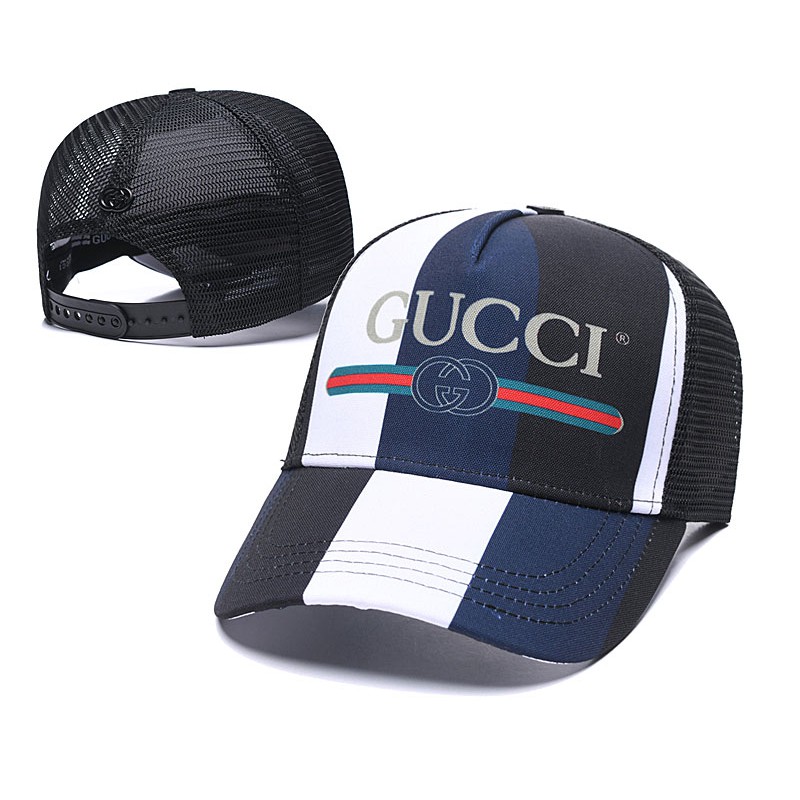 men's flat bill trucker hats