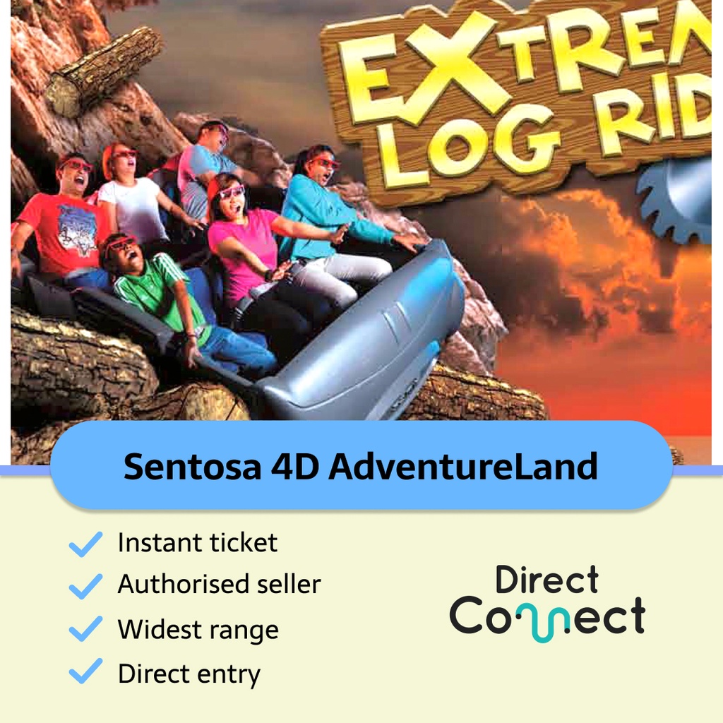 Sentosa 4D AdventureLand Singapore 4D Rides Show Attractions Theme Park