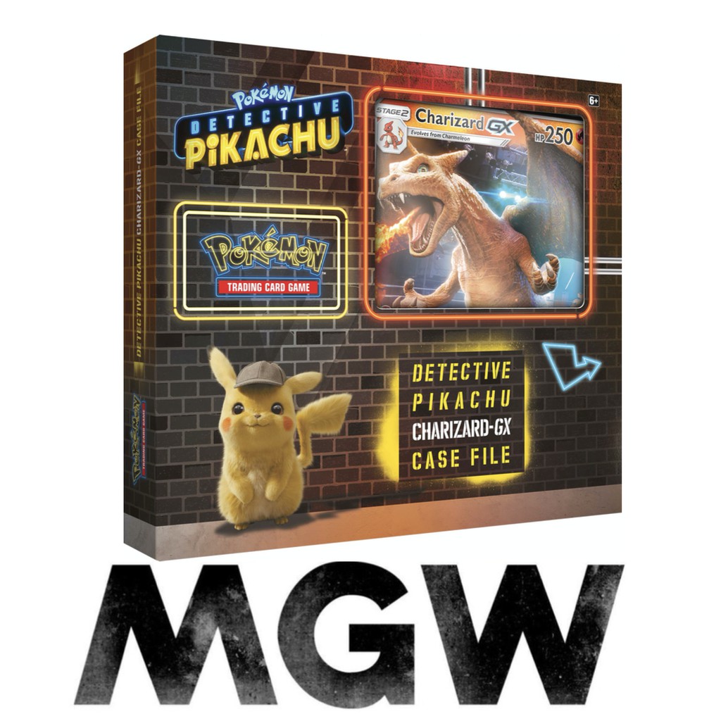 Pokemon TCG - Detective Pikachu Charizard-GX Case File - Brand New, Factory Sealed | Shopee ...