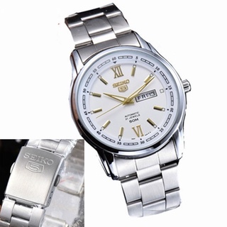 2021 Seiko 5 brand watch weekly calendar waterproof quartz movement watch four-color optional holiday watch