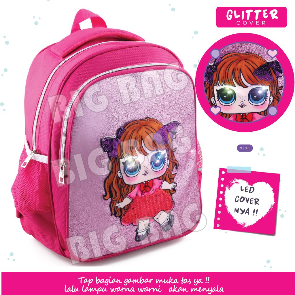 lol glitter backpack