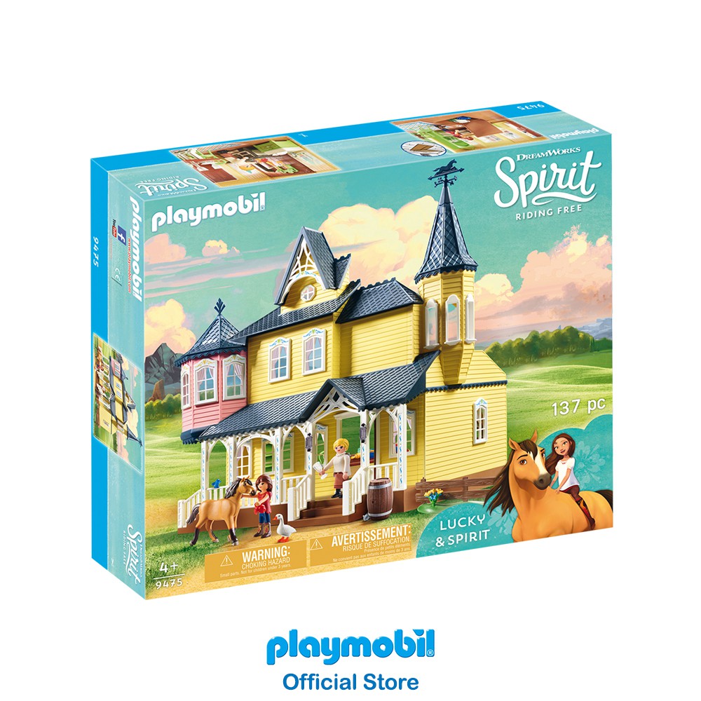 playmobil riding free