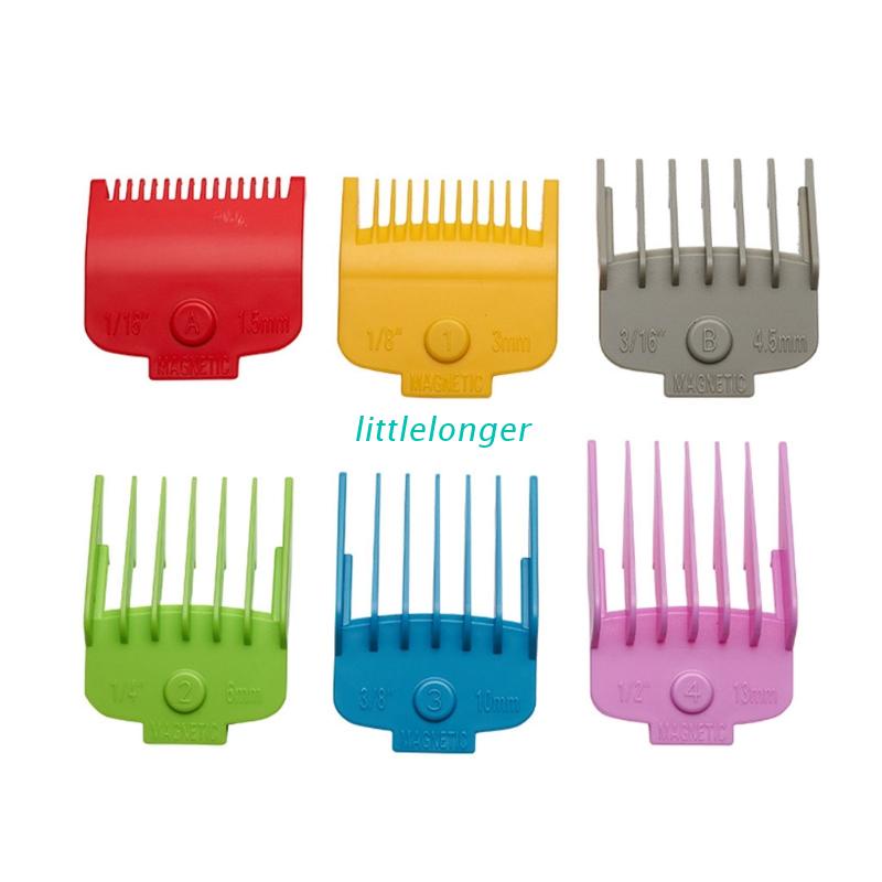 IT 6Pcs Colorful Professional Hair Clipper Guides Attachments Combs Clipper  Guards Hair Clipper Replacement Guards Set Great for Most Size Hair Clippers  Trimmers | Shopee Singapore