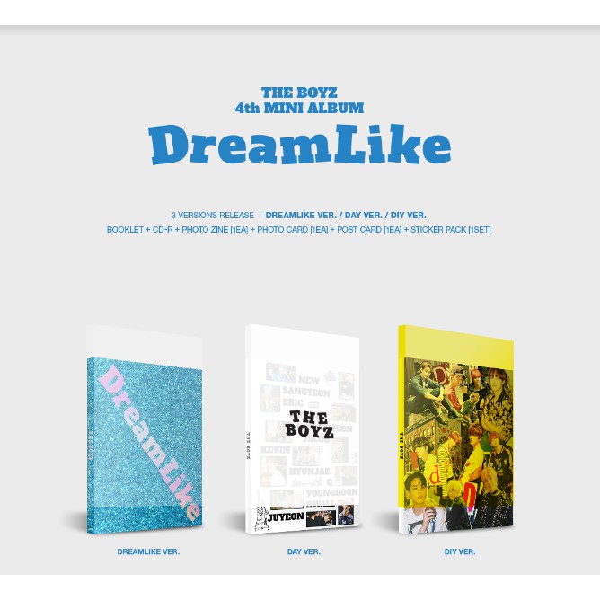 The Boyz Dreamlike Album Shopee Singapore
