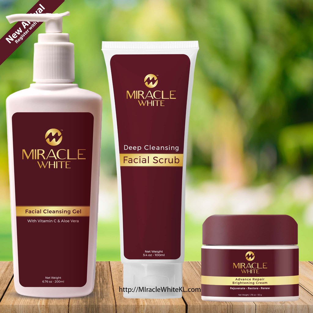 miracle white advanced repair brightening cream