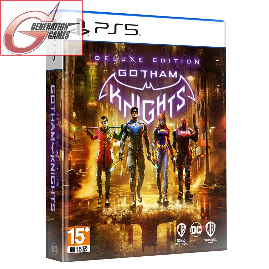 PS5 Gotham Knights Deluxe Edition (R3 English) | Shopee Singapore