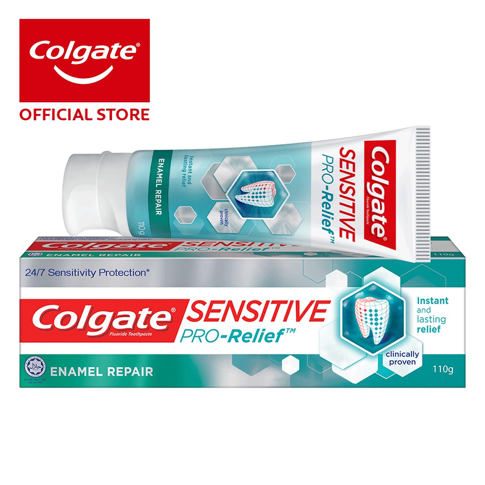 Colgate Sensitive Pro Relief Enamel Repair Toothpaste 110g Shopee
