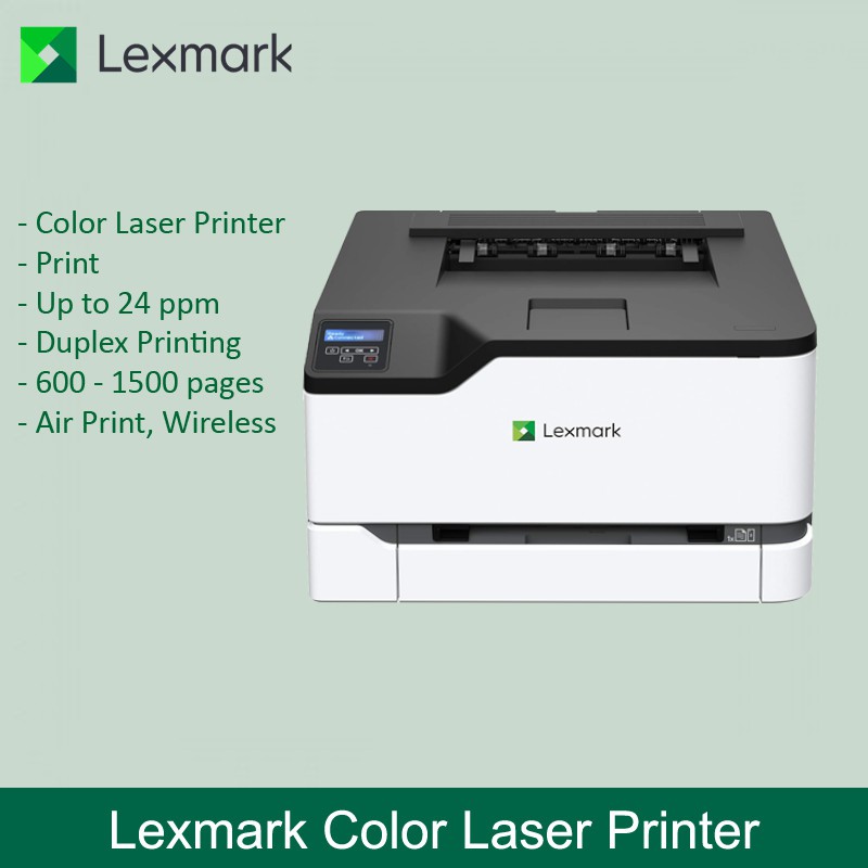 lexmark c3224dw color laser printer review