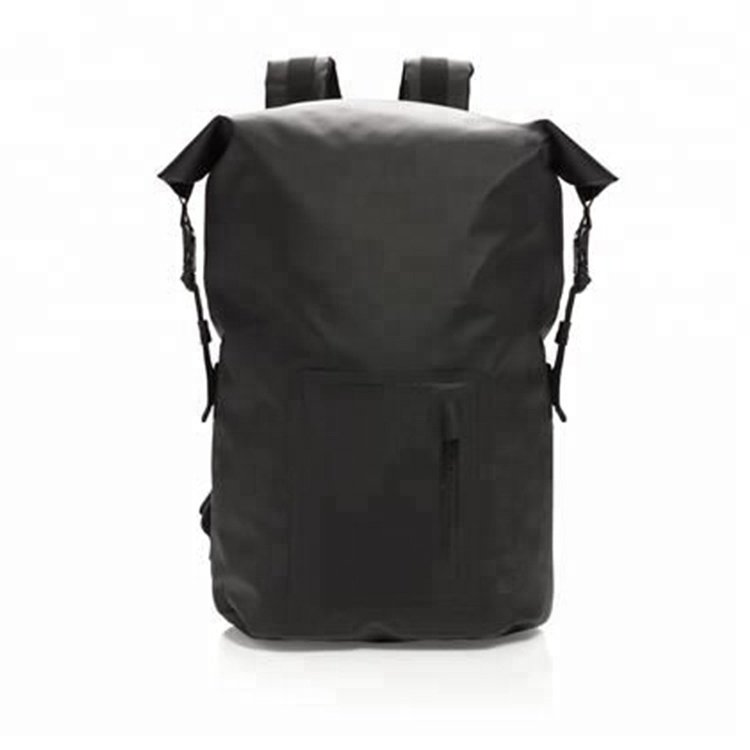 250D Tarpaulin IPX6 Waterproof Backpack With Roll-Top Closure