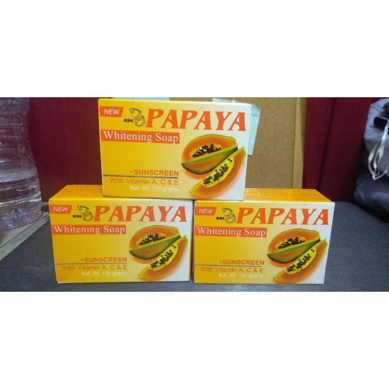 Preferred Original Rdl Sabun Papaya Whitening Soap 135g Shopee Singapore