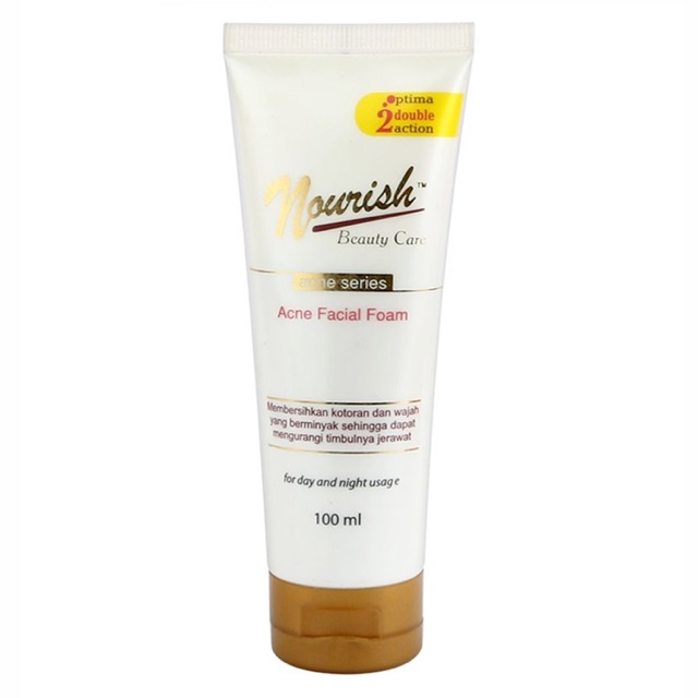 nourish acne facial foam