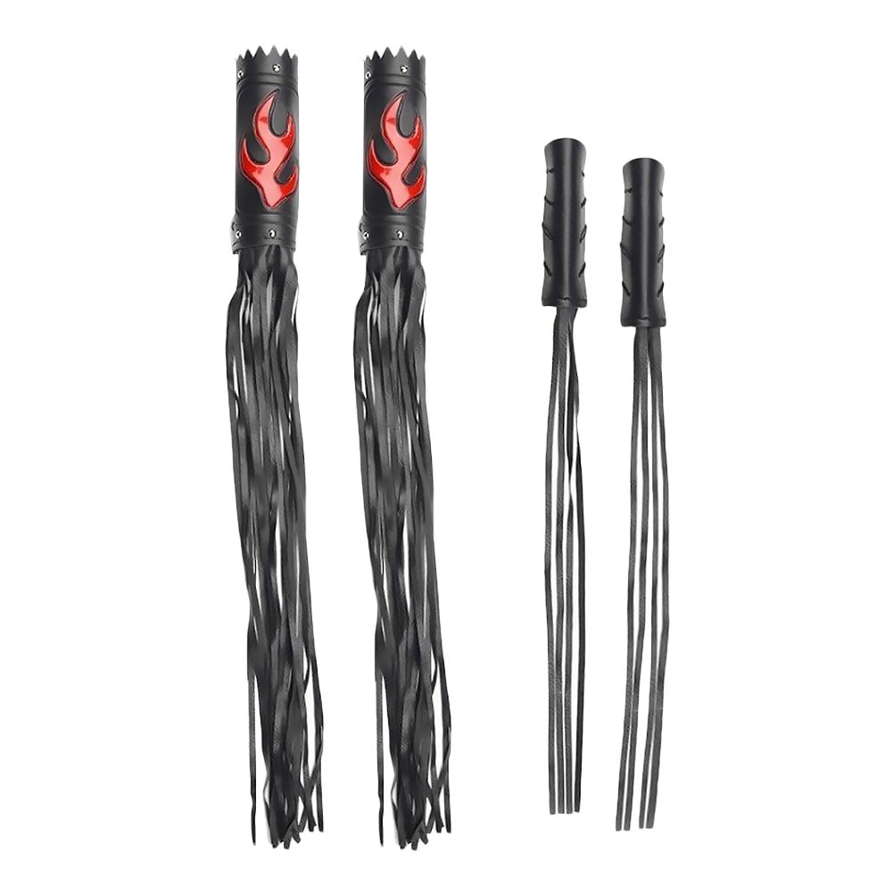 leather tassels for motorcycle handlebars