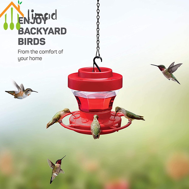Hummingbird Feeders LeakProof Wide Mouth for Easy Filling Easy