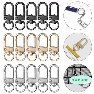 Image of DAPHNE 1/5Pcs Hardware Bags Strap Buckles Jewelry Making Hook Lobster Clasp Metal DIY KeyChain Bag Part Accessories Split Ring Collar Carabiner Snap/Multicolor