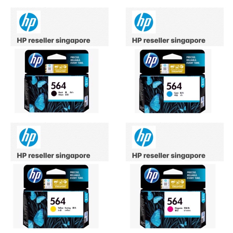 HP 564 Original Ink Cartridge 6 Months Limited Warranty (Return to HP