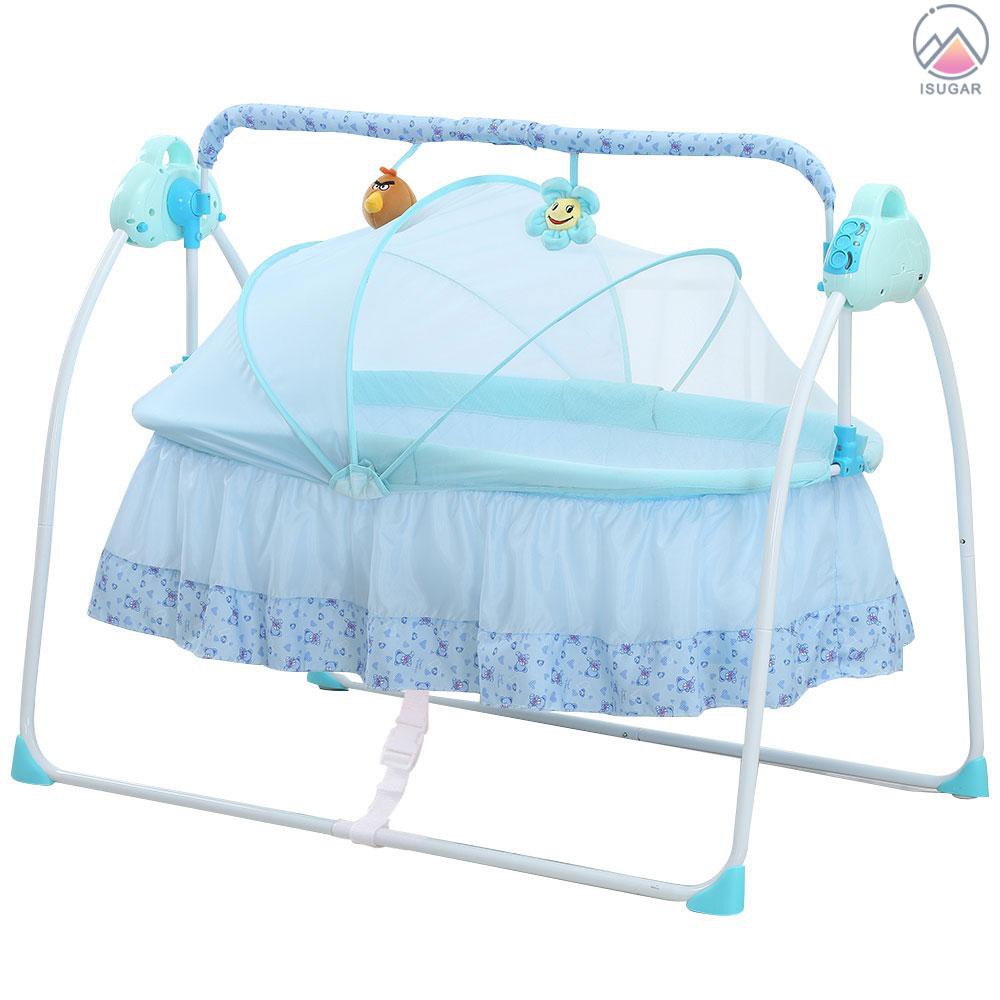 baby bed and swing