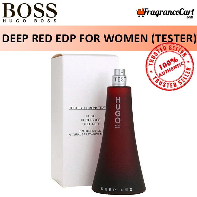 hugo boss deep red woman 90ml