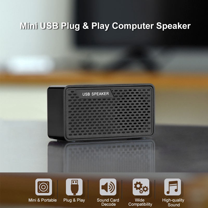 usb plug in speaker