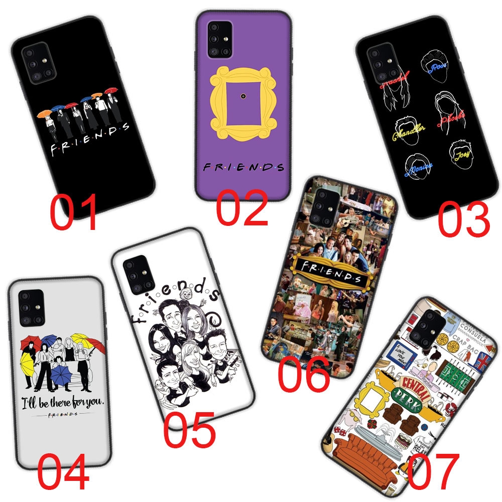 Friends Tv Show Design Black Soft Case Samsung Galaxy S10 Lite S10e Plus S Ultra Cover Shopee Singapore