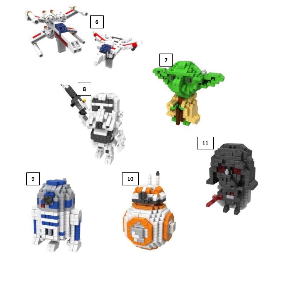 nanoblocks star wars