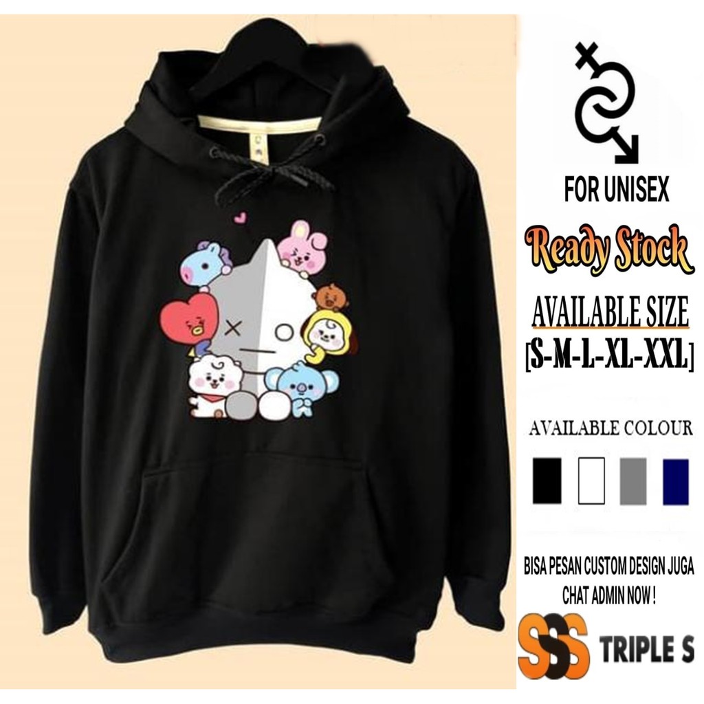 bt21 van hoodie
