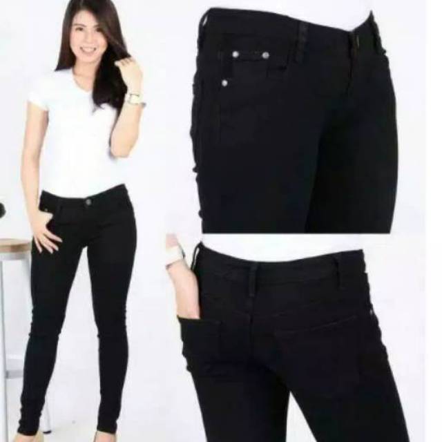 black premium jeans