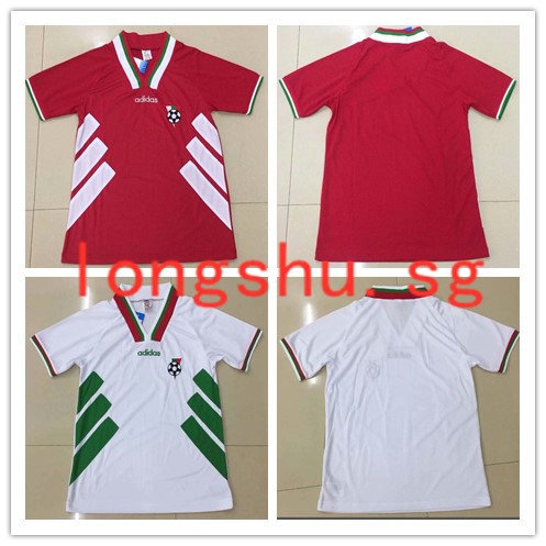 red and white soccer jersey