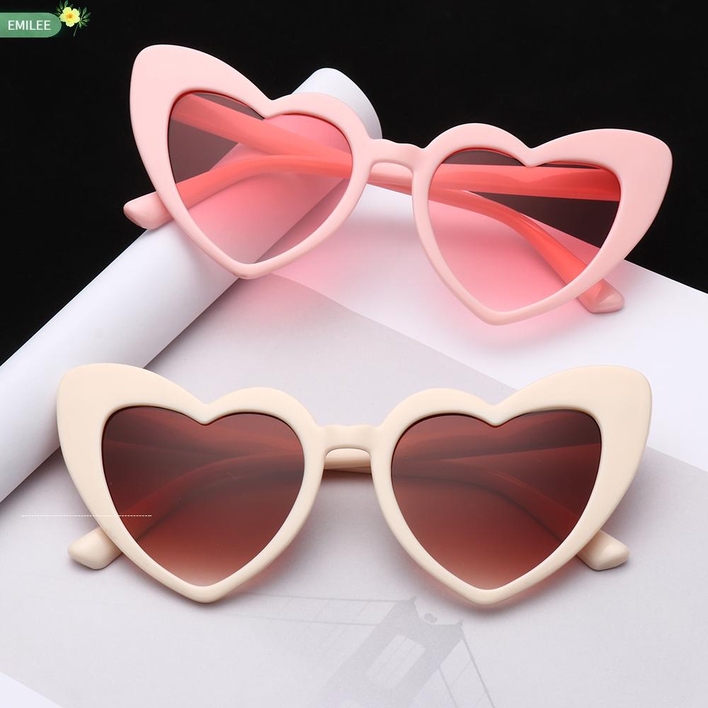 pink heart shaped goggles
