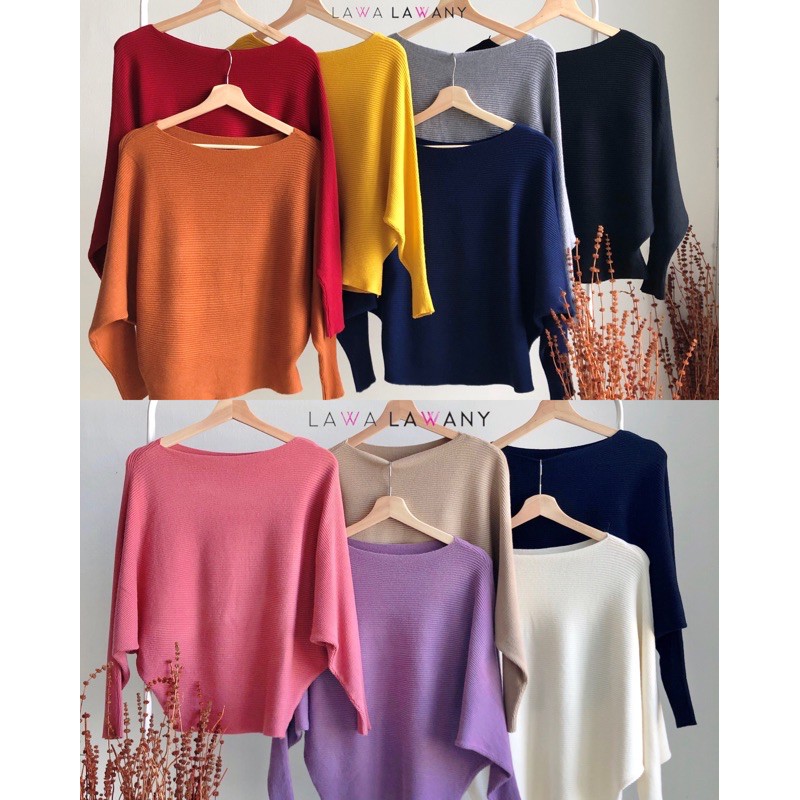 cotton batwing top