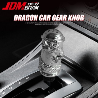 Dragon Car Gear Knob Manual 5 Speed Auto Stick Shift Racing Shifter Lever Safety Protector Gearstick Automobile Interior Accessories
