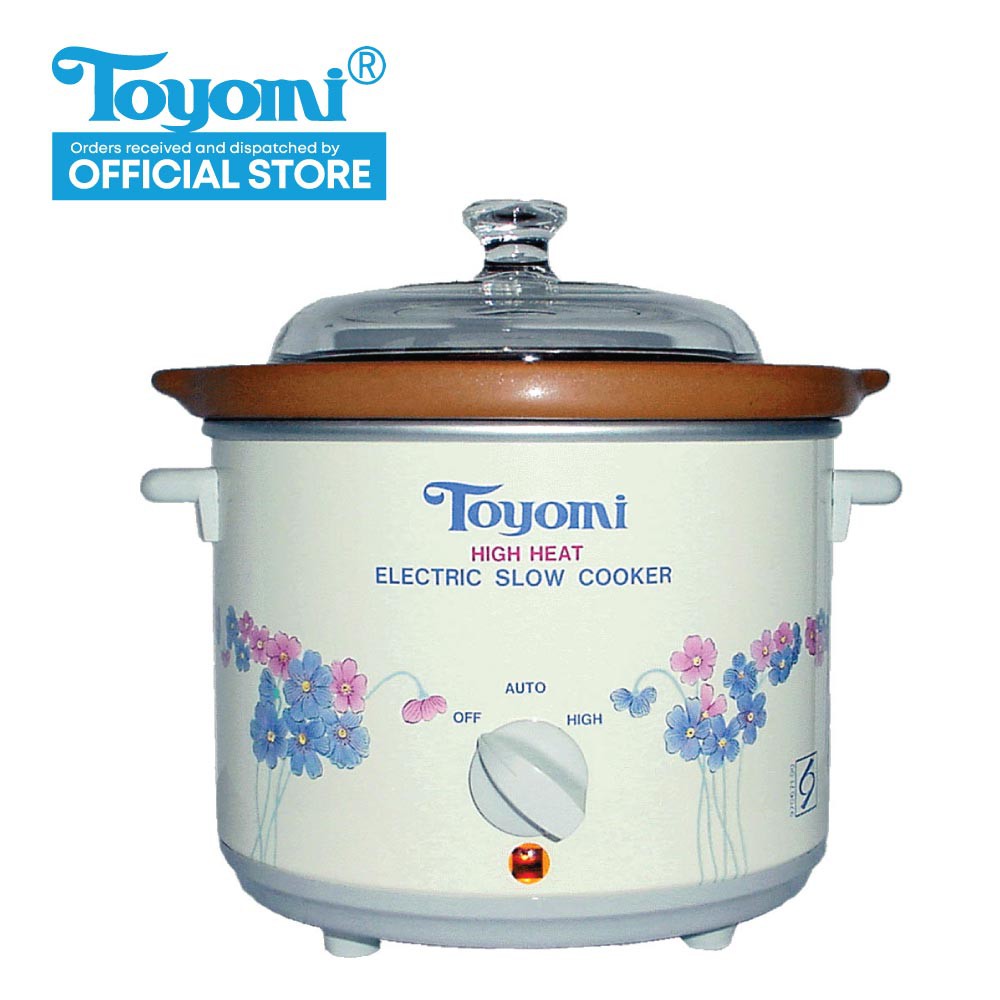 TOYOMI Slow Cooker with High Heat Pot 1.2L HH 1500A Shopee Singapore