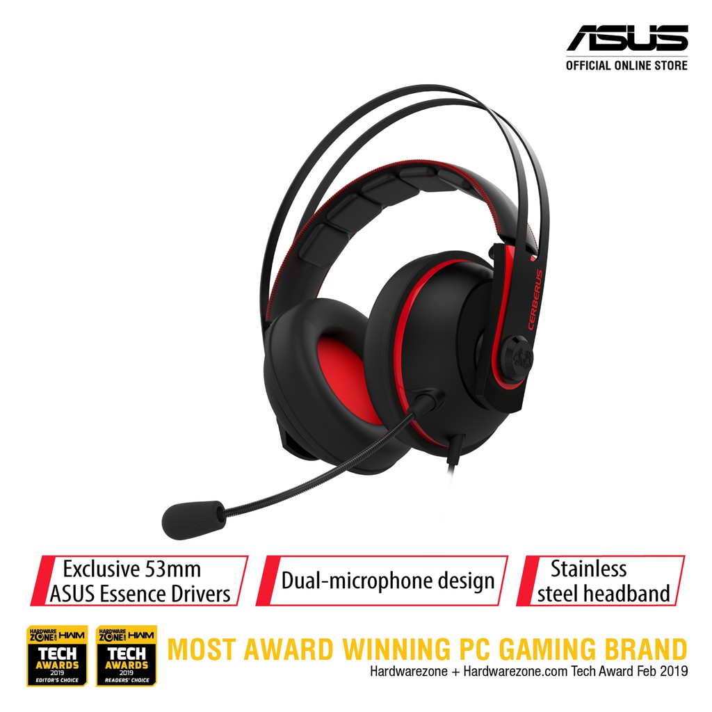gaming headset cerberus asus