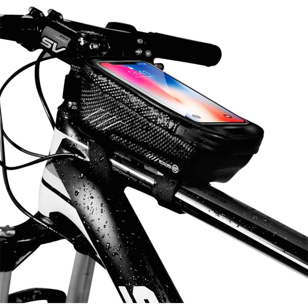 velcro bike bag