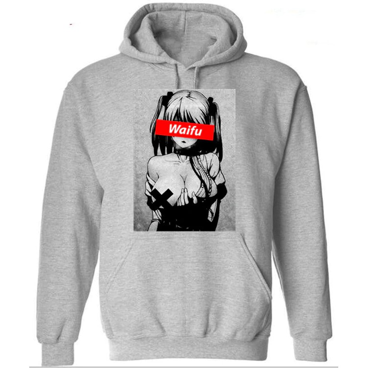 supreme waifu material hoodie