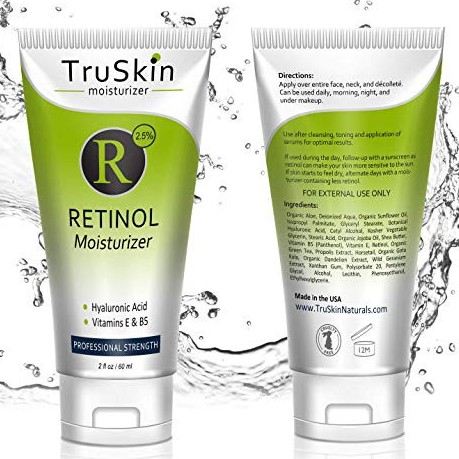 Truskin Retinol Cream Moisturizer For Face And Eye Area Best For