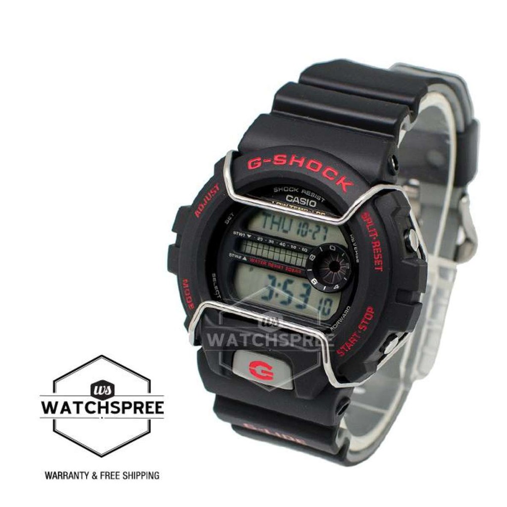 Casio G-Shock G-LIDE Winter Version 2016 Black Resin Watch GLS6900 