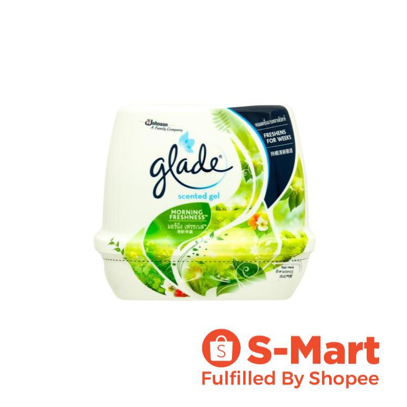 Glade Scented Gel Morning Freshness 180g Shopee Singapore