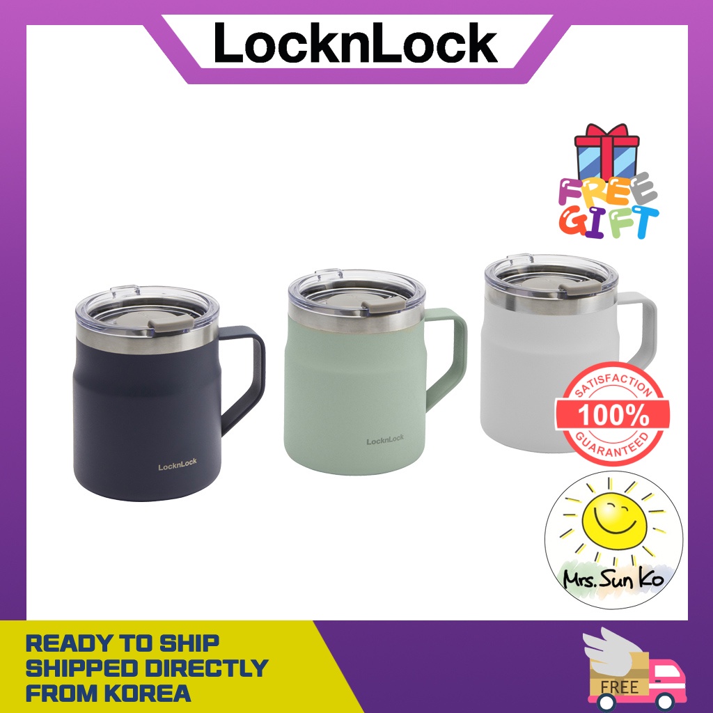 [Lock&Lock] Lock and Lock Metro Mug Tumbler 355ml / 475ml 3 color Mint
