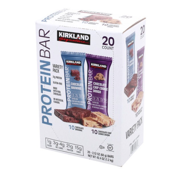 Costco Kirkland Protein Bar 1.2Kg (20p) Shopee Singapore