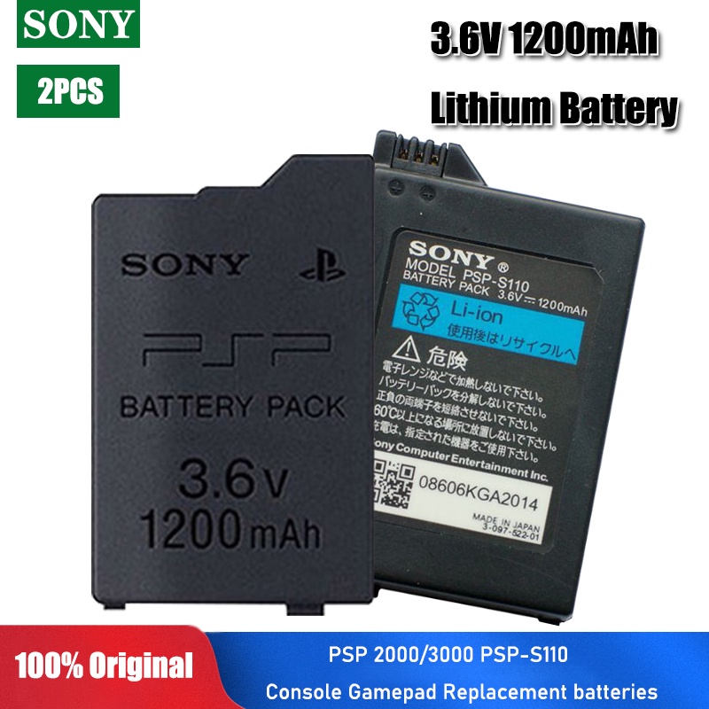 Sony 10mah 3 6v Lithium Ion Rechargeable Battery Pack Replacement For Sony Psp 00 3000 Psp S110 Console Shopee Singapore