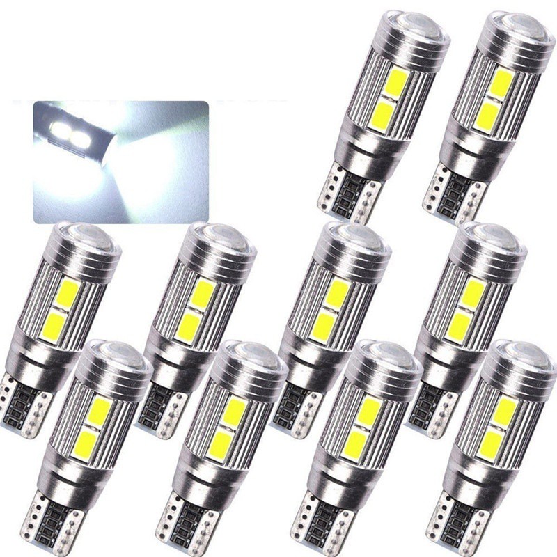 2 X T10 501 194 W5W 5630 LED 6SMD Car HID CANBUS Error Free Wedge Light Bulb New 2 X T10 501 194 W5W 5630 LED 6SMD Car HID CANBUS Error Free Wedge Light Bulb New